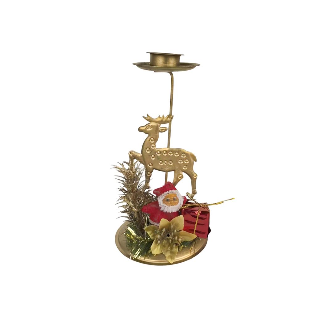 Candle Holder Candle Stick Ornament Christmas Candle Desktop Crystal Candelabra Wedding Center Pieces Candle Tea Light Candlestick