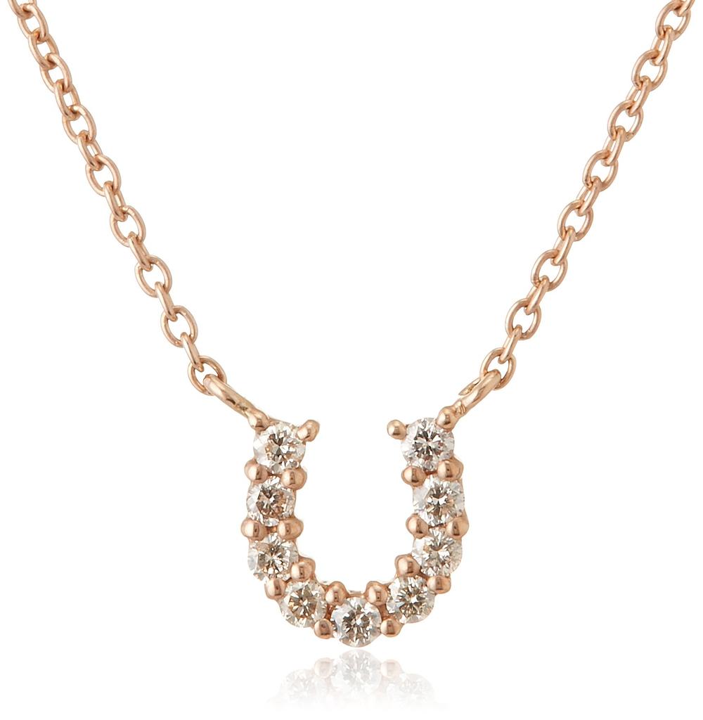 ESTELLE Diamond 10K Pink Gold Necklace 0344-0192-0018-0000