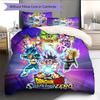 Set Copripiumino Trapuntato con Fantasia Cartone Animato Federa Decorazione per la Casa Regalo di Compleanno (1 * copripiumino + 2 * federa, senza nucleo)