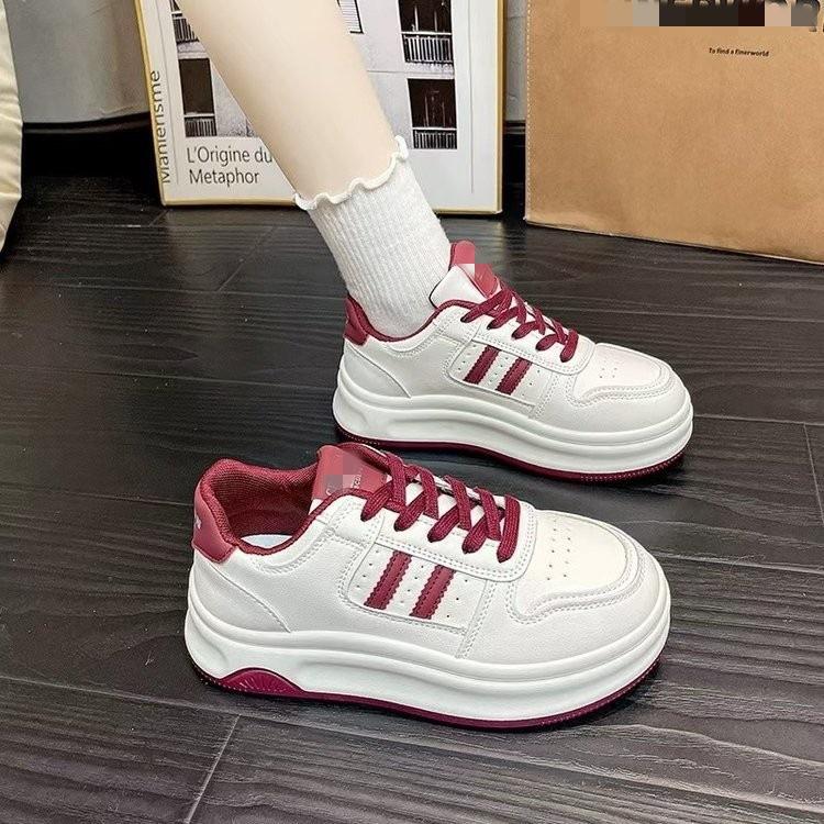 Platform spring and summer new non-slip student sports and leisure board shoes