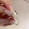 Butterfly Opening Stacked Ring Women'S Earrings Simple Index Finger Ring Fashionable Versatile Sweet Ring Tide
