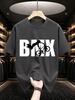 2026 New Pure Cotton Tshirt Bmx Bmx Rider Stunt Print Crew Neck Short Sleeve Casual Top