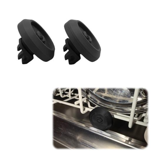 Yousheng 1 Pair Dishwasher Rack Roller Compatible for Miele G Series, Professional Dishwasher Rack Roller, Replacement Wheel for Lower