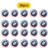 BBJG8 11mm 14mm Car Remote Key Emblem Badge Radio Button Sticker for BMW M Performance E39 E46 E90 E30 E60 E91 E92 F30 F31 Z4 X3 X5 X7