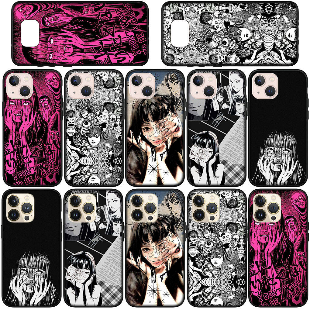 for Samsung Galaxy S25 S24 S23 iPhone 17 16 15 Xiaomi Redmi Note 14 13 12 11 Plus Pro Max A57 Phone Case Collection Tomie Junji Ito OPPO Huawei Cover