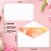PATIKIL 100-Pack Pure Cotton Watercolor Cards, 140lb/300GS, Medium Size, Postcards with Rounded Corners and Envelopes, for Art, Painting, Creative Use