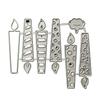 Candle Metal Cutting Dies Scrapbooking Stencil Die Cuts Card Embossing DIY Photo Album Template Mold Decoration Craft