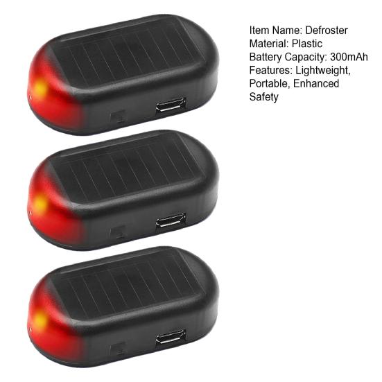 Electromagnetic Ice Remover for Car Cordless Windshield Defroster Tool Quick Snow Melting Car Defrosting Gadget