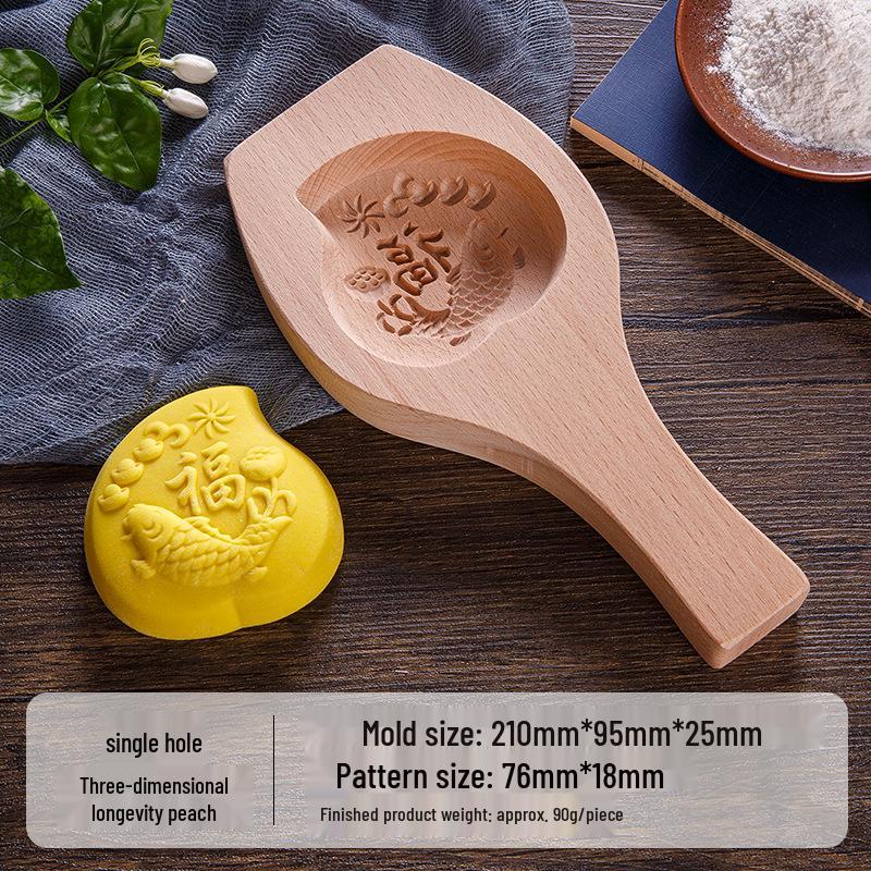 Wooden Mold Set: Mooncake, Mung Bean Cake, Pastry, Noodle