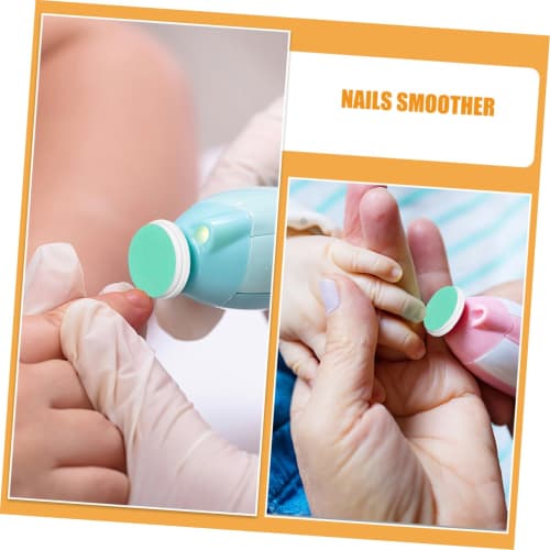 FOMIYES Baby Nail File, 6-Piece Set, for Electric Nail Grinder, Nail Drill, Baby Buffer, File Supplies, Baby Electric Polisher