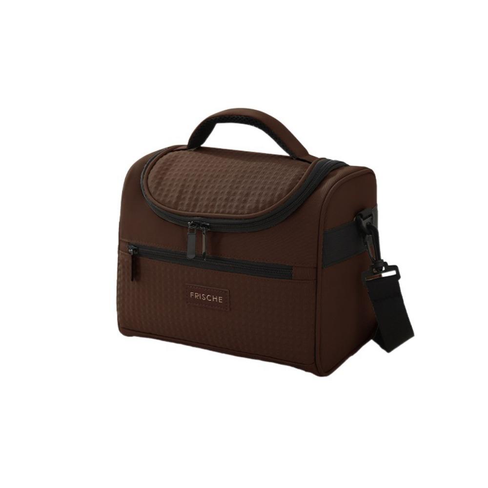 Durable Handle Lunch Box Large Capacity Tote Food Container Practical Insulated Lunch Bag  Travel