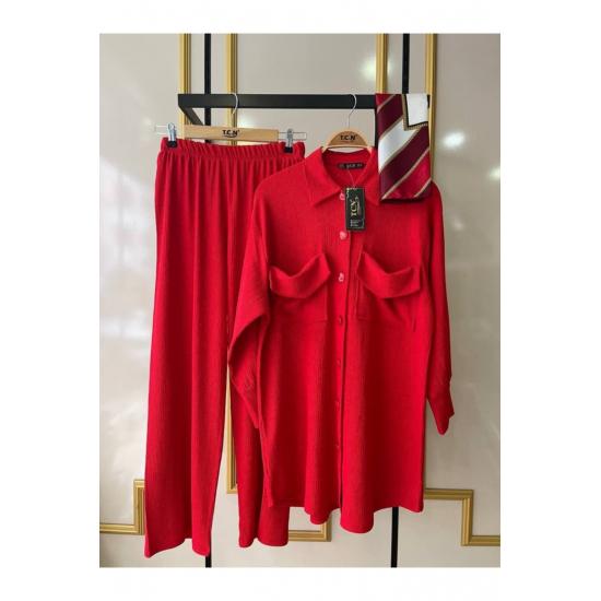 Costume Pantaloni Costum Hijab Dublu Buzunar