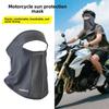 Anti-UV-Vollgesichtsmaske Eis-Seide Radfahren Gesichtsbedeckung Atmungsaktiver Nackenschutz Gesichtsmaske Motorrad Laufen Kühlende Sonnencreme Maske