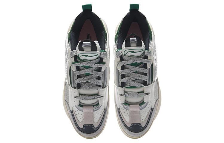 Li Ning Zen Textile, Synthetic Leather, Split Suede Slip Resistant, Abrasion Resistant, Lightweight Low top AGCR271-3