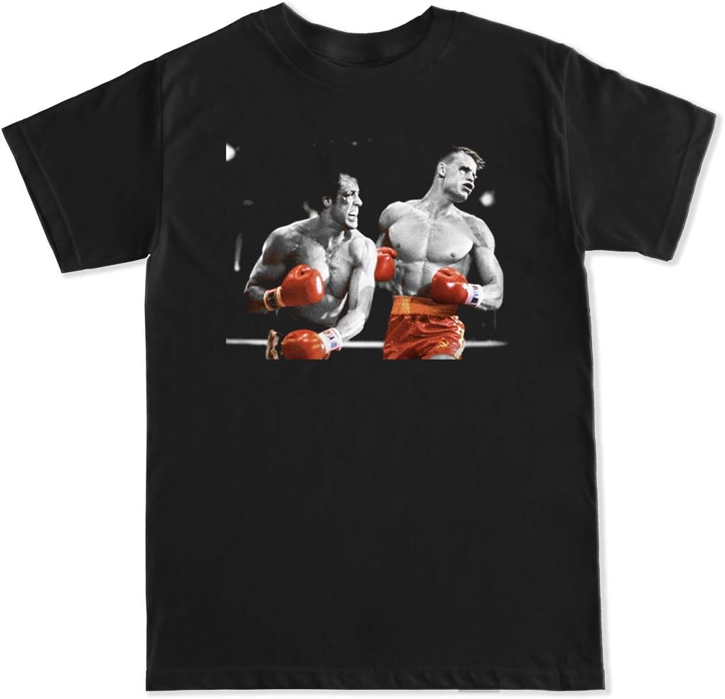 FTD Apparel Men s Rocky Drago T Shirt S разноцветный
