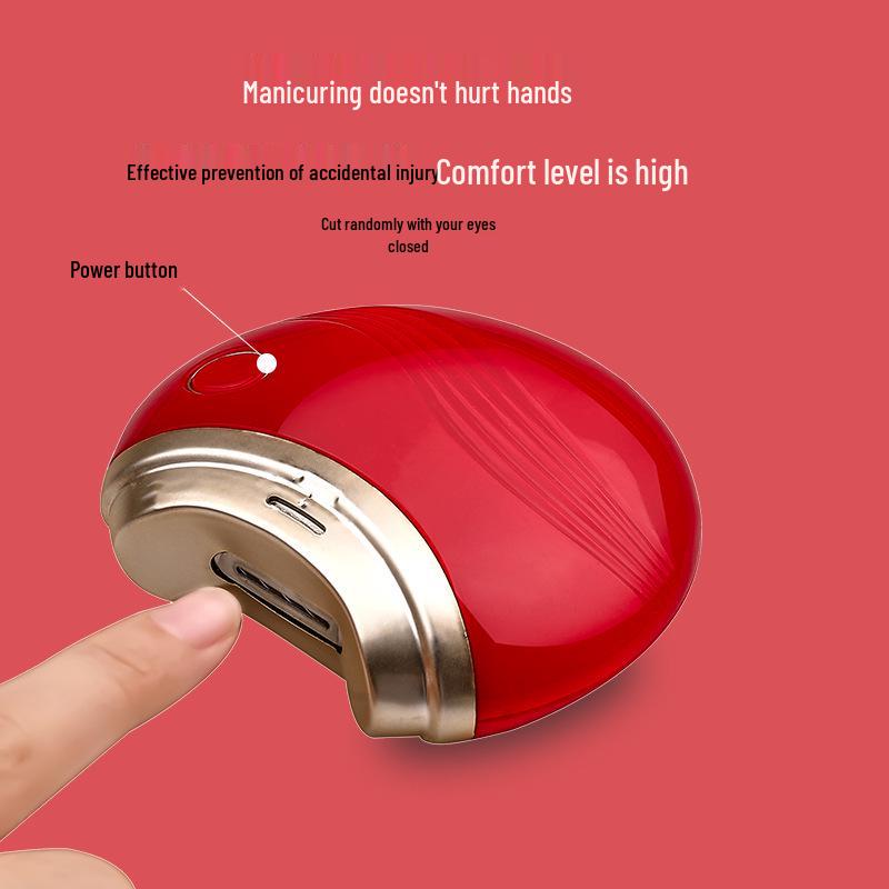 Wiederaufladbarer Leiser Elektrischer Nagelknipser und Polierer für Erwachsene