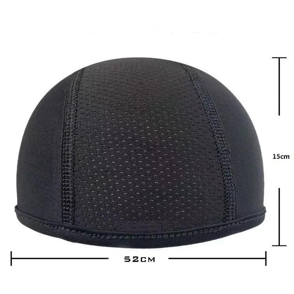 Inner Cap Mesh Helmet Breathable Antibacterial Quick Drying Sweat Absorbent