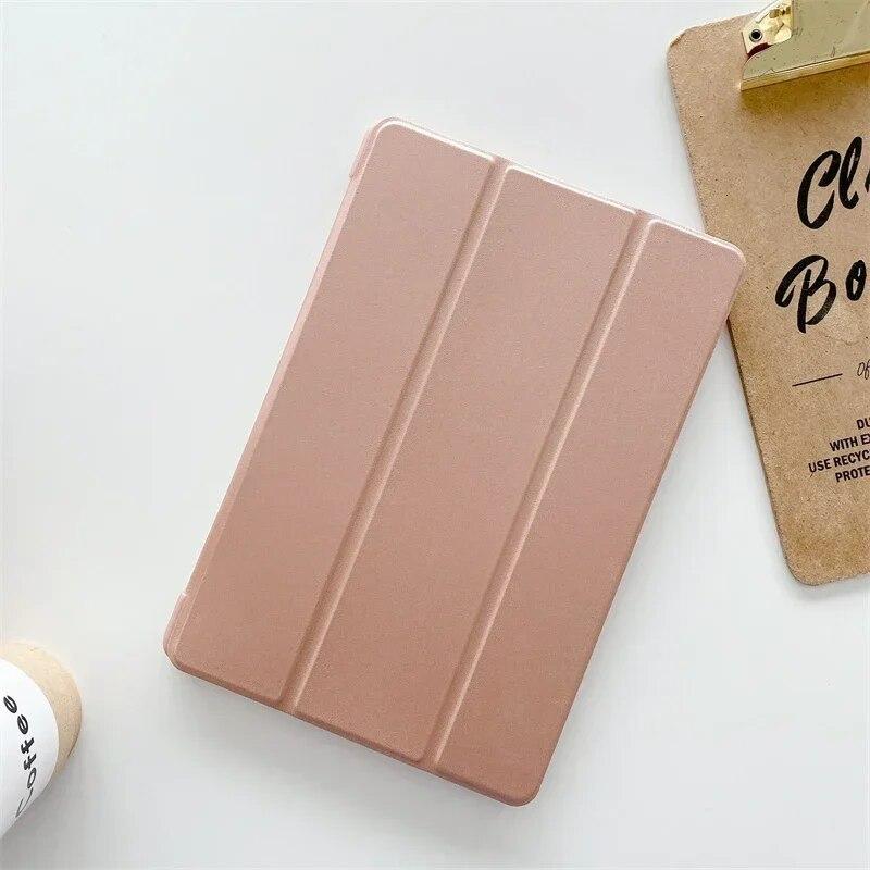 

Кожаный силиконовый чехол из ТПУ для Lenovo Tab M11 Xiaoxin Pad 2024 TB330FU TB331FC, противоударный держатель для планшета Tab M11 11 inch розового золота