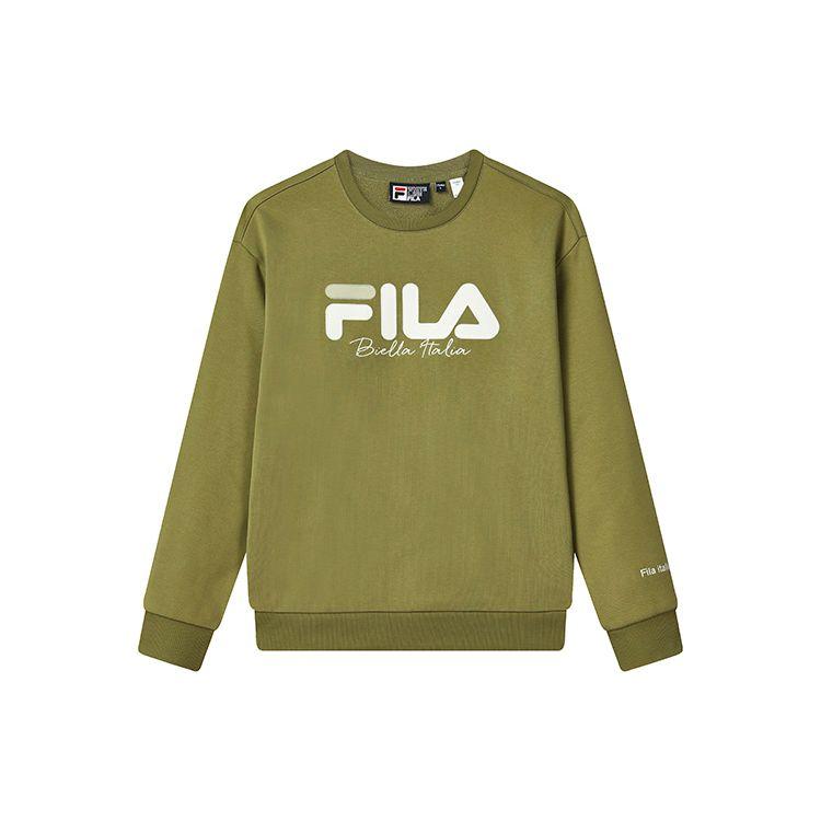 

Fila Флисовый Толстый Логотип Повседневный Пуловер Толстовка Унисекс толстовка Ледяной-зеленый F51U249299FKK XL