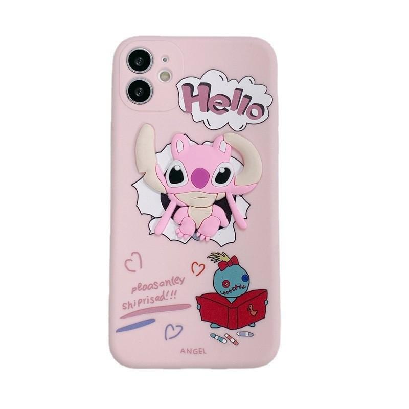 Applicable To Huawei Honor X5PLUS Three-dimensional Cartoon Mobile Phone Case P60 Stitch Cute Fashion Silicone Soft