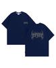 Otidi Monster Logo Oversized Short Sleeve T-Shirt Deep Navy