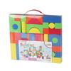 EVA Foam Building Blocks for Kids – Soft, Creative Early Education Toys, 3.5cm Thick, 46 Pieces