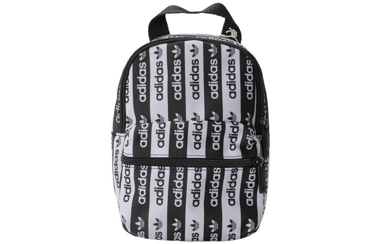 Adidas Originals Polyester Backpack Mini Unisex Black White FL9670