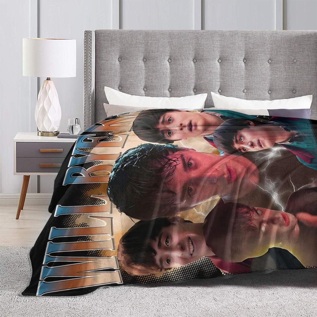 Vintage Will Byers Horror TV Warm Soft Blanket For Couch Bed Novelty Bedding Throws Winter Travel Car Flannel Bedspread
