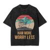 Ham Radio Operator Amateur Radio TShirt  Simple T Shirts Short Sleeves Vintage Tops Summer Casual Crew Neck Plus Size Clothing