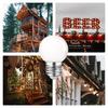 6 Packs E27 Led Bulb 1w 2w 3w Filament Edison Small Screw Ses Sbc Ac220v PC Milky Plastic Warm-white Bedroom Livingroom Lighting