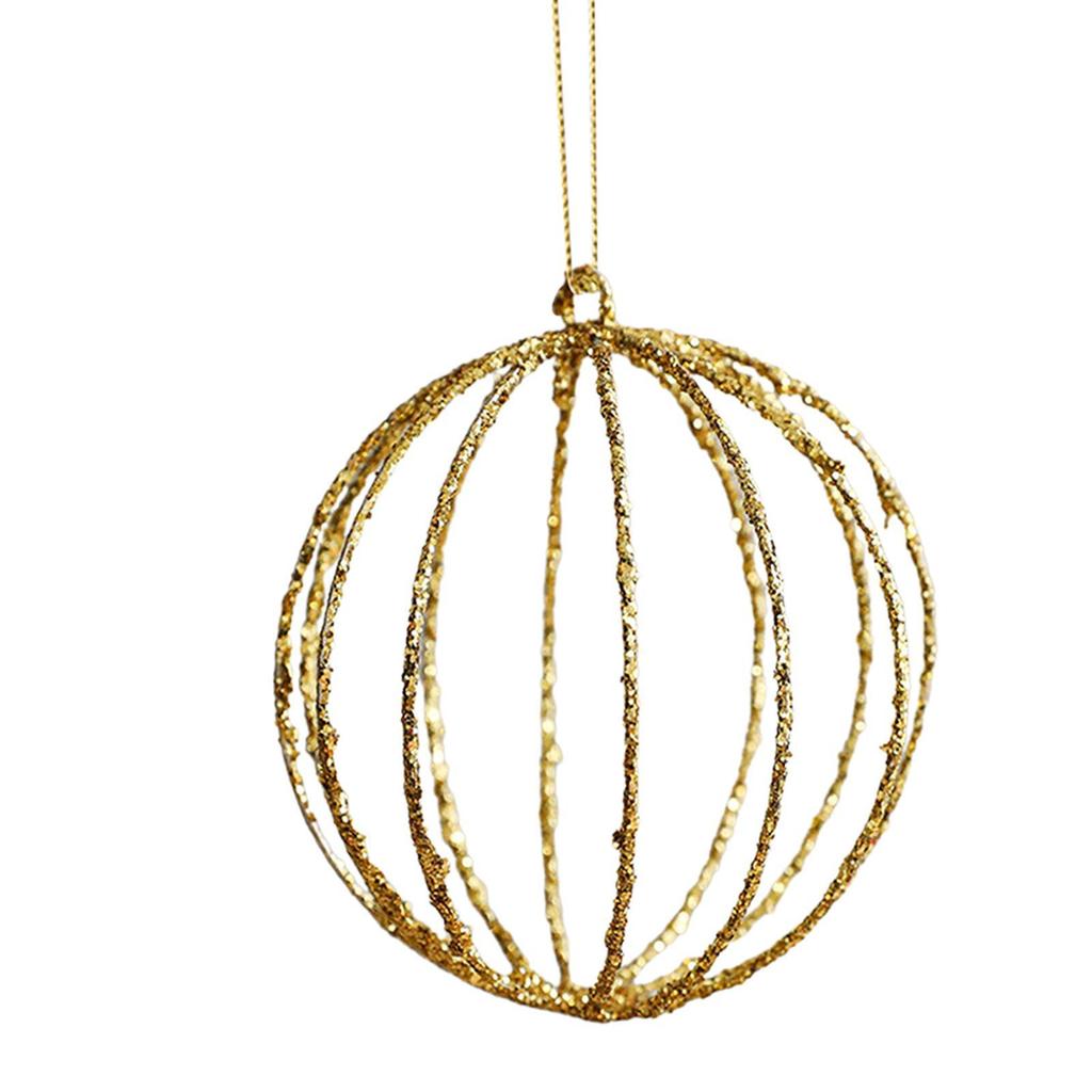 Christmas Hanging Decorations Photo Props Collection Party Supplies Gold Ornament for Door Living Room Cabinet Office Farmhouse