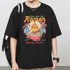 Yian Kut Ku Felyne Palico Ramen Vintage Koszulka Unisex Monster Hunter Gra Wideo Koszulka Gamingowa Pukei Graficzne Koszulki