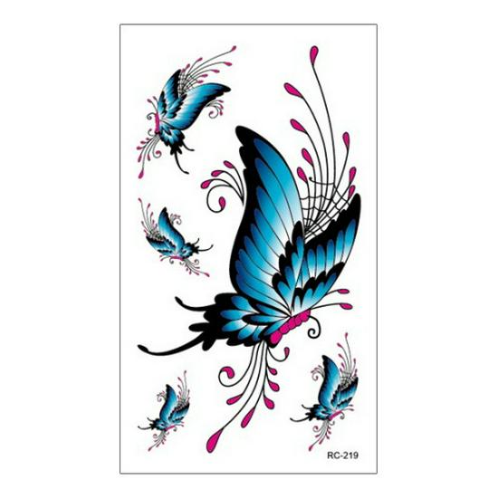 Waterproof Color Tattoo Stickers for All Ages