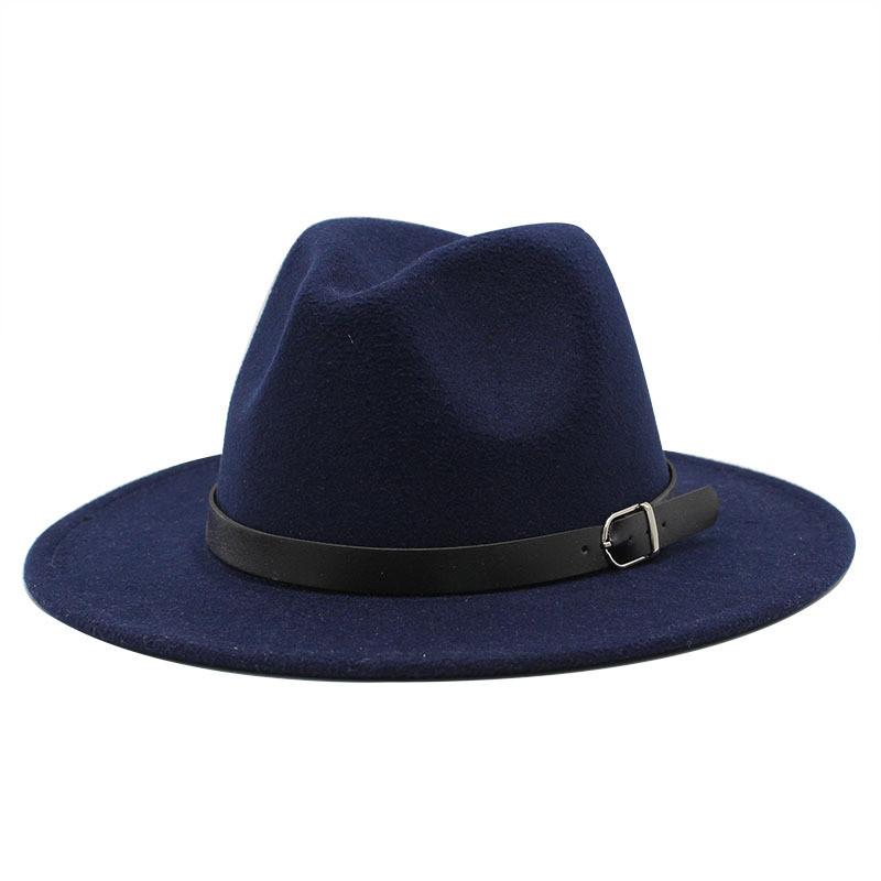 Unisex Wool Felt Top Hat With Wide Brim For Formal Events And Gift Giving