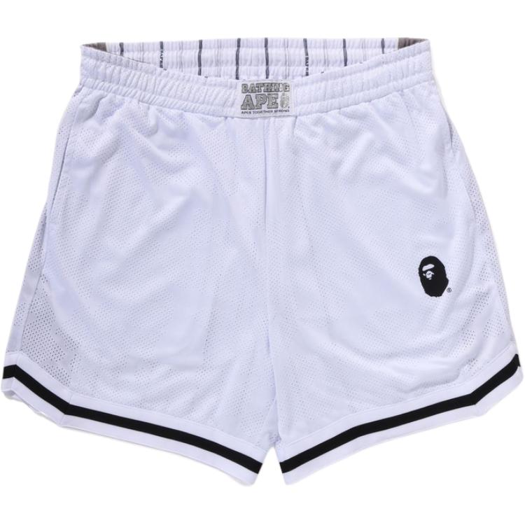 A BATHING APE SS25 Basketball Shorts Men's Moderate Straight Fit Pants 0ZXSPM153325O