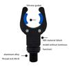 Grippz Fishing Rod Holder British M3/8 NGT GRIPPZ 5.5*2cm Carp Fishing Tackle Rod Butt Rests For Fishing Accessories