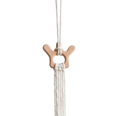 Hair Bow Holder Hand-Woven Hair Accessories Organizer Space-saving Easy To Hang Clouds Children Hairpin