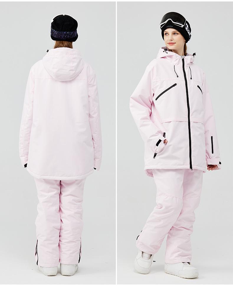Unisex zimowy wiatroszczelny kombinezon narciarski i snowboardowy outdoor