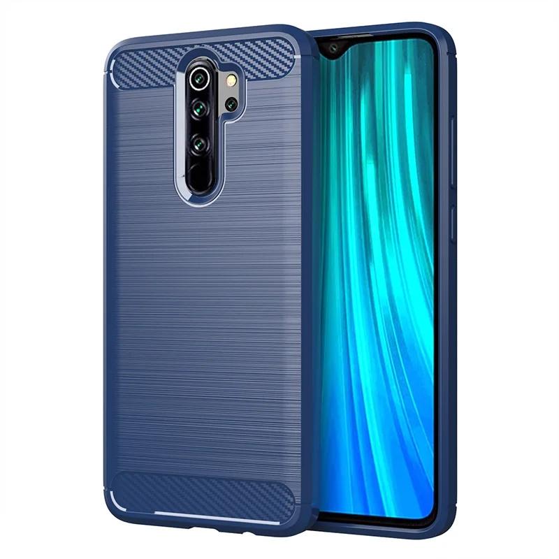 

Для Redmi Note 8pro Note8 Pro Мягкий силиконовый чехол Противоударный матовый чехол для задней крышки для xaomi redmi note8pro Чехлы для телефонов из углеродного волокна For Redmi Note8 Pro