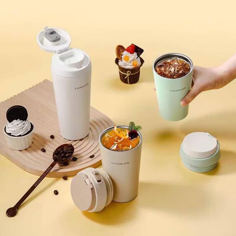 LOCK&LOCK Vitality Bomb LHC3325 Insulated Coffee Mug
