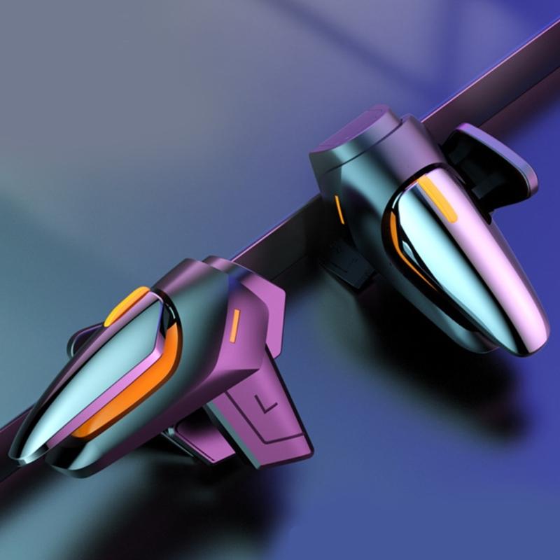 Pulsanti di Mira a 4/6 Dita Trigger per Giochi su Cellulare Controller per Shooter Pulsanti Trigger Accessori da Gioco