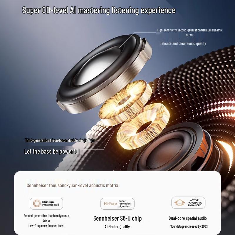 Sena S-S6SUltra AI Bluetooth Ear-Clip Sports Headset