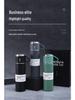 304 Stainless Steel Insulated Travel Cup Set with Three Lids - Perfect Business Gift for Men and Women