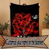 Custom Name Personalized The Evil Dead Print Blanket, Home Decor, Bedroom, Sofa, Camping, Couch, Gifts for Birthday Christmas