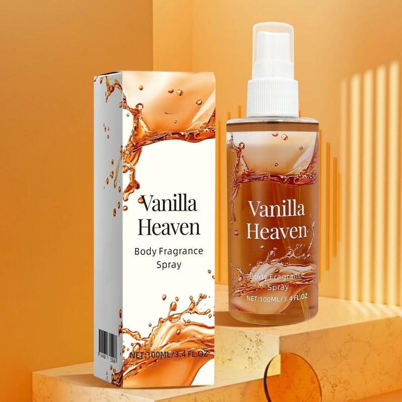 1PC explosive vanilla body spray alcohol-free mild formula does not stimulate the skin long-lasting fragrance lasting light fragrance