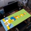 Simpsons Mouse Pad, Large Gaming Desk Mat, Non-slip XXL Mousepad for Laptop & Tablet, Mini PC Playmat with Stitched Edges