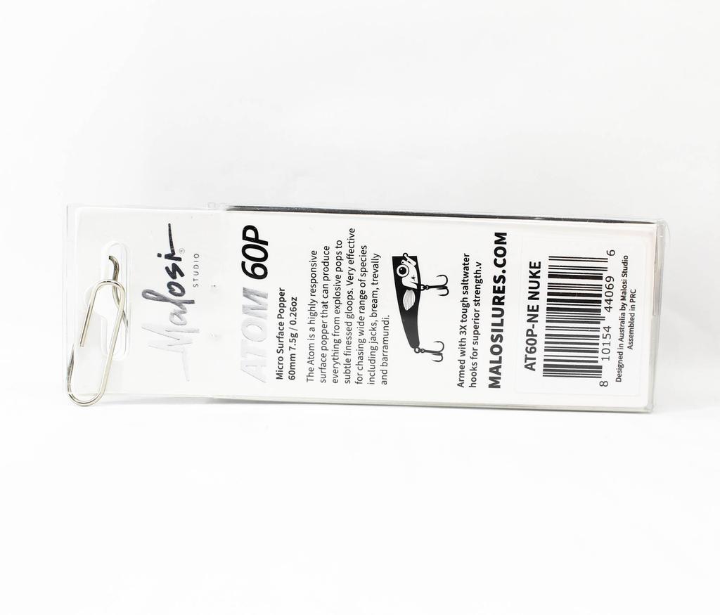 Malosi AT60P-NE Popper Micro Atom 60P Floating Lure Nuke (0696)
