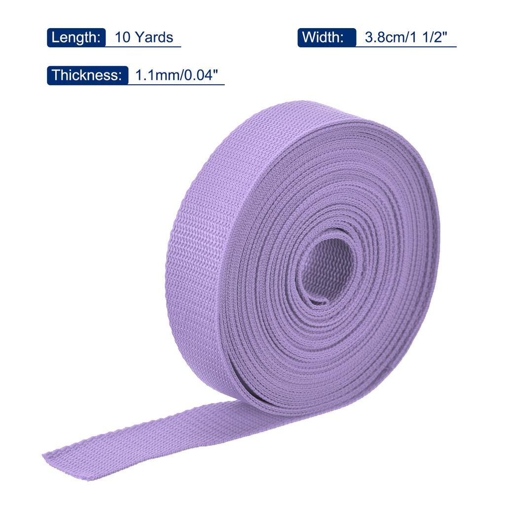 38mm 10Yards  Polypropylene Webbing Strap Belt Tape Heavyweight Strapping Band for Outdoor Tent Accessories Sewing Bag Luggage