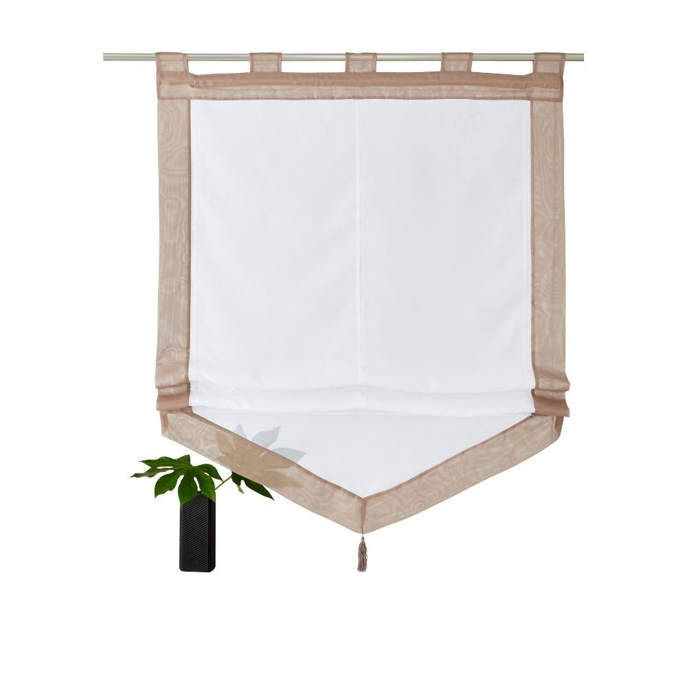 Finished Suspender High-Density Yarn Splicing Curtains, Lifting Curtains, Roman Curtains P10B