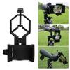 Adjustable Plastic Cellphone Adapter Mount Microscope Spotting Scope Telescope Clip Bracket Phone Stand Holder